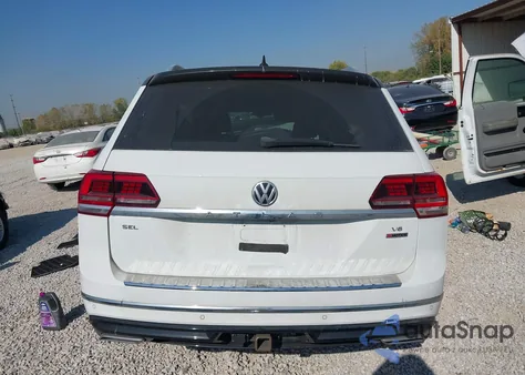 2019 Volkswagen Atlas 3.6L V6 Sel R-Line from USA, damaged, VIN 1V2RR2CAXKC598319
